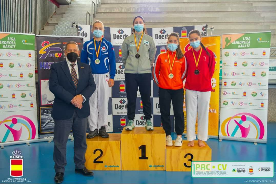 Iosune Urra, medalla de plata en la 1ª Fase de la Liga Iberdrola (Cheste)